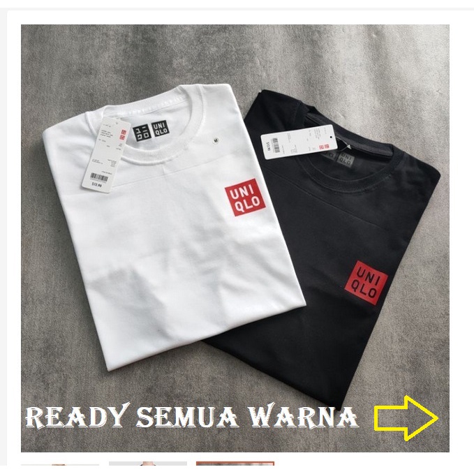 NEW PROMO 2023 KAOS UNIQLO LENGAN PENDEK PRIA/WANITA UNISEX | KAOS | NEVADA | UNIQLO | GREENLIHT | J
