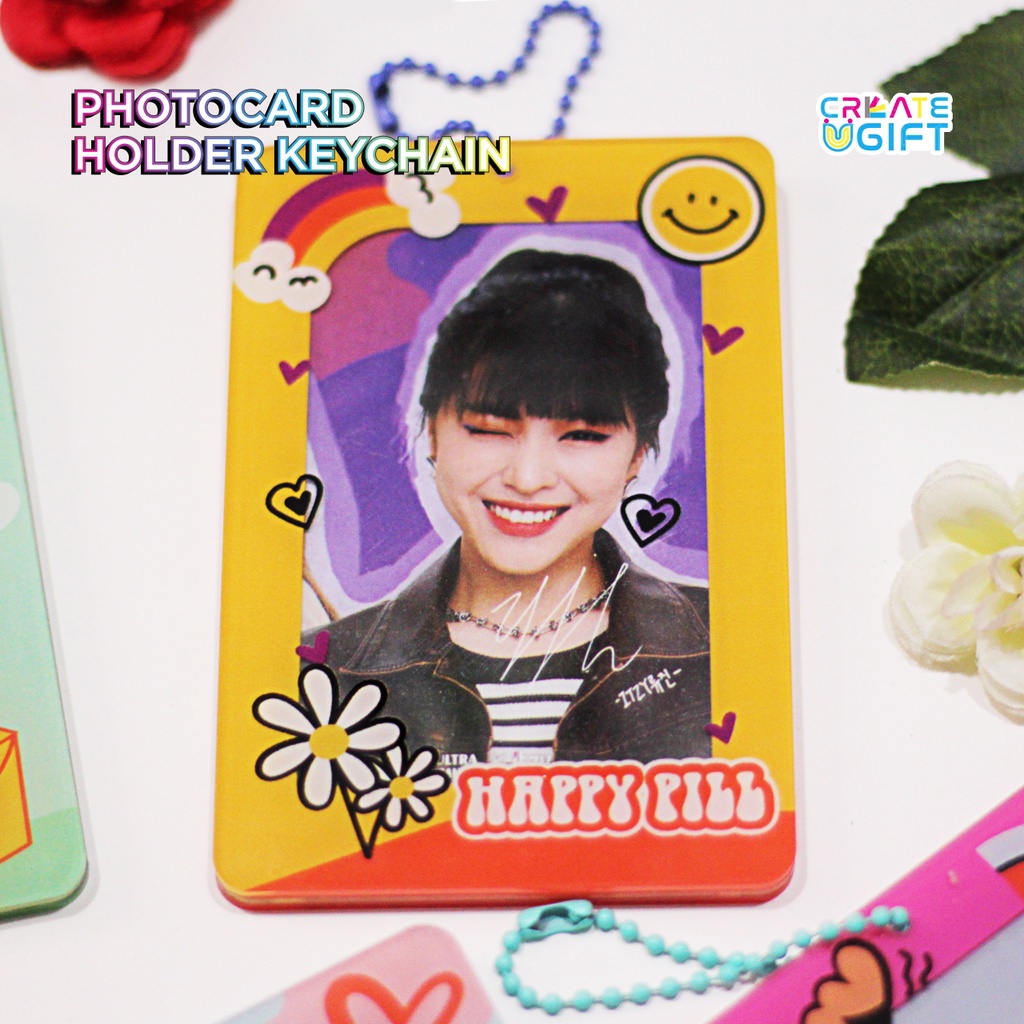 ACRYLIC PHOTOCARD HOLDER KEYCHAIN CUSTOM