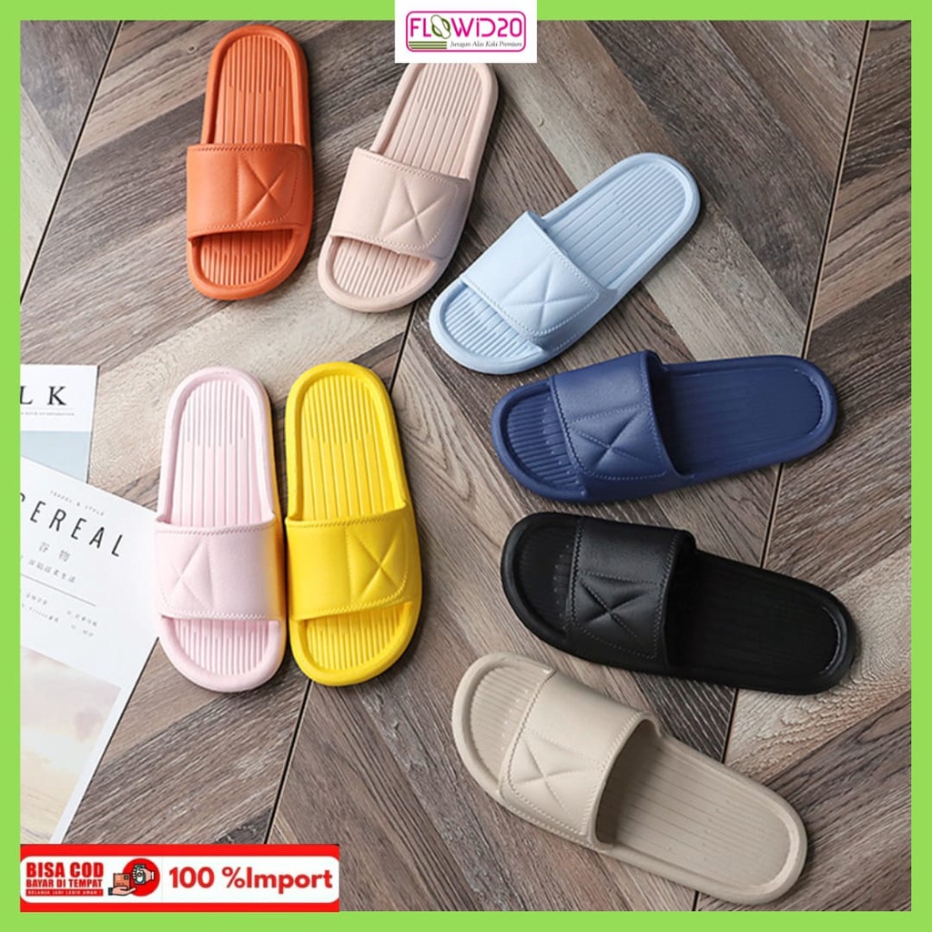 sandal karet import sandal rumah sandal kamar mandi tidak licin ARF