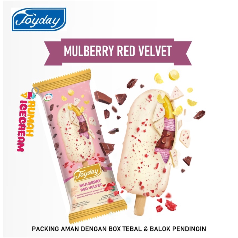Es Krim Joyday Mulberry Red Velvet