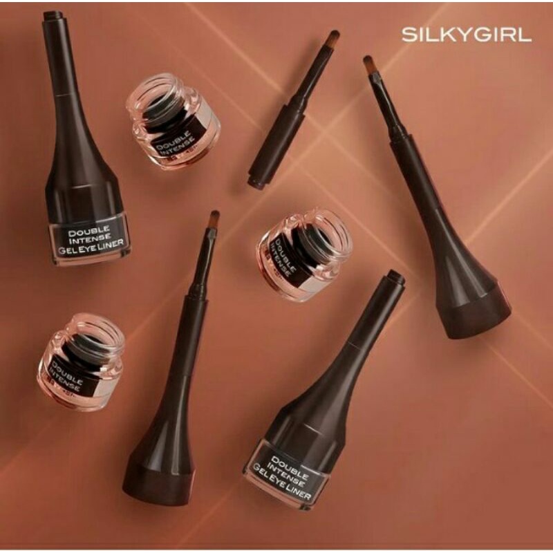 SILKYGIRL DOUBLE INTENSE GEL EYE LINER 2.3 gr / BPOM