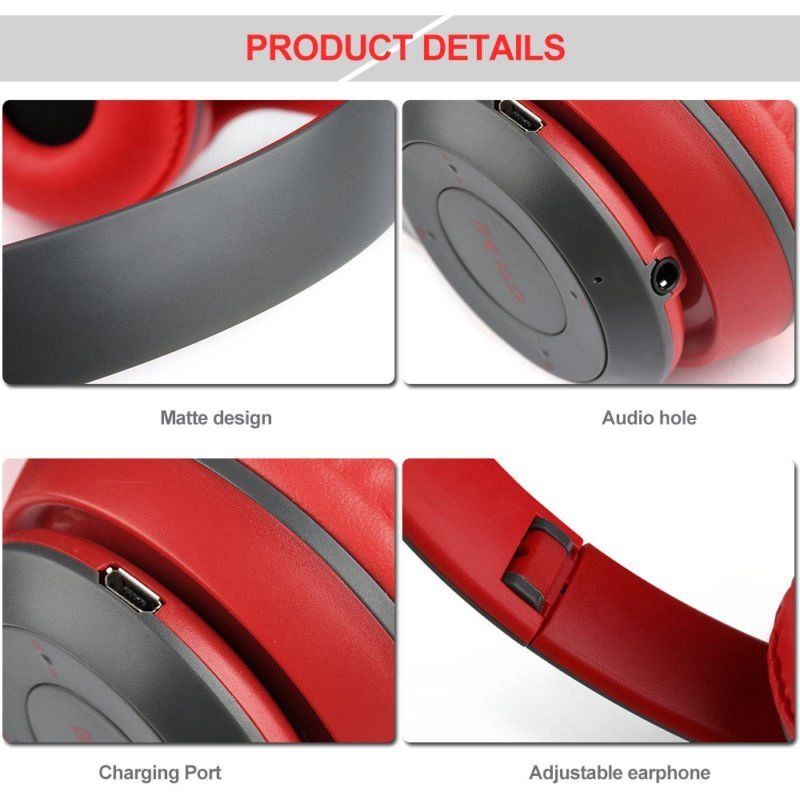 HEADPHONE BLUETOOTH P47 Pure Bass | Headset Bluetooth P47 PRO BY SMOLL