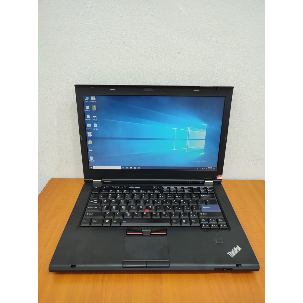 LAPTOP LENOVO T420 CORE I5 GEN 2 RAM 8GB SSD 128GB MURAH BERGARANSI