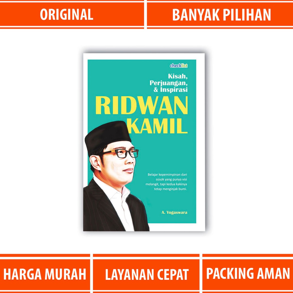 Jual Buku Inspirasi Kisah Perjuangan Dan Inspirasi Ridwan Kamil Shopee Indonesia 3796