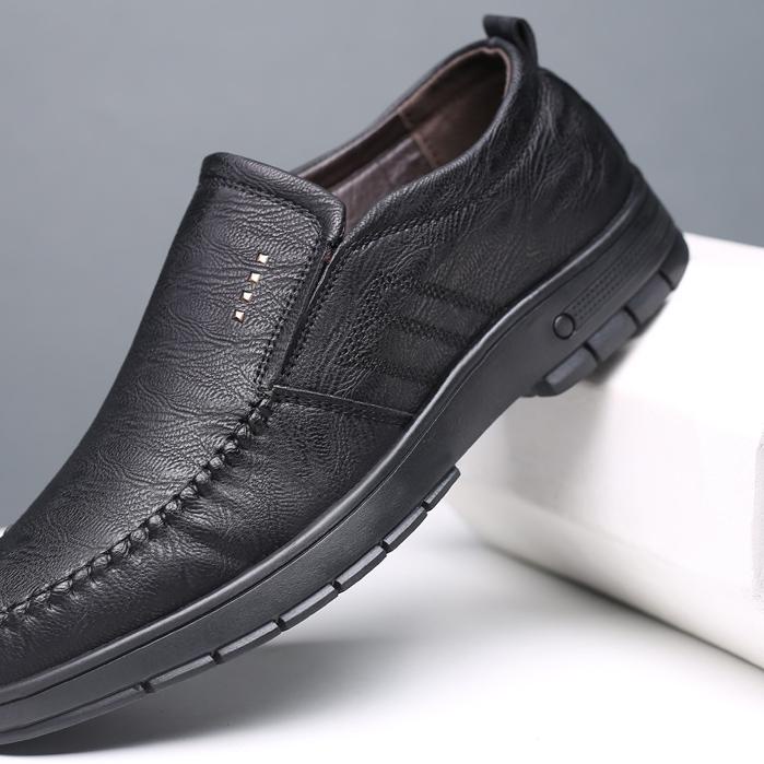 Grosiran Murah COD Sepatu Pantofel Pria Pantofel Hitam Santai Formal Dewasa Laki Laki Sepatu Slip On