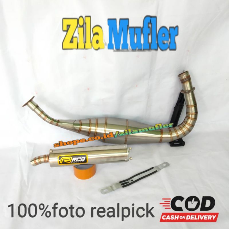 knalpot racing Rx King Rx Special pdk repsol full stenlis RCB