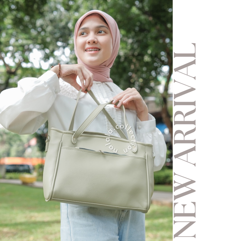 Tas Totebag Wanita Kode Milky