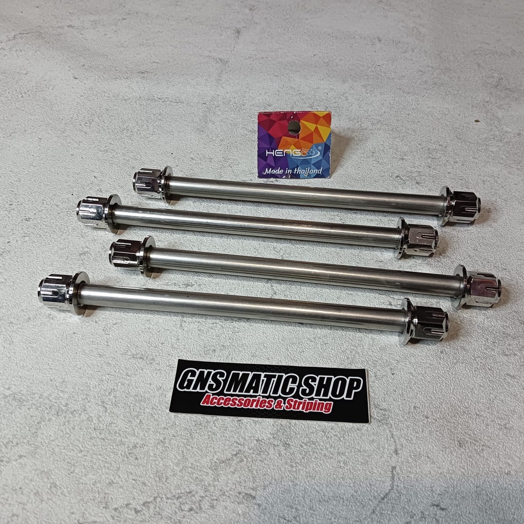 AS RODA DEPAN STAINLESS BEAT FI SCOOPY FI ORIGINAL HENG THAILAND