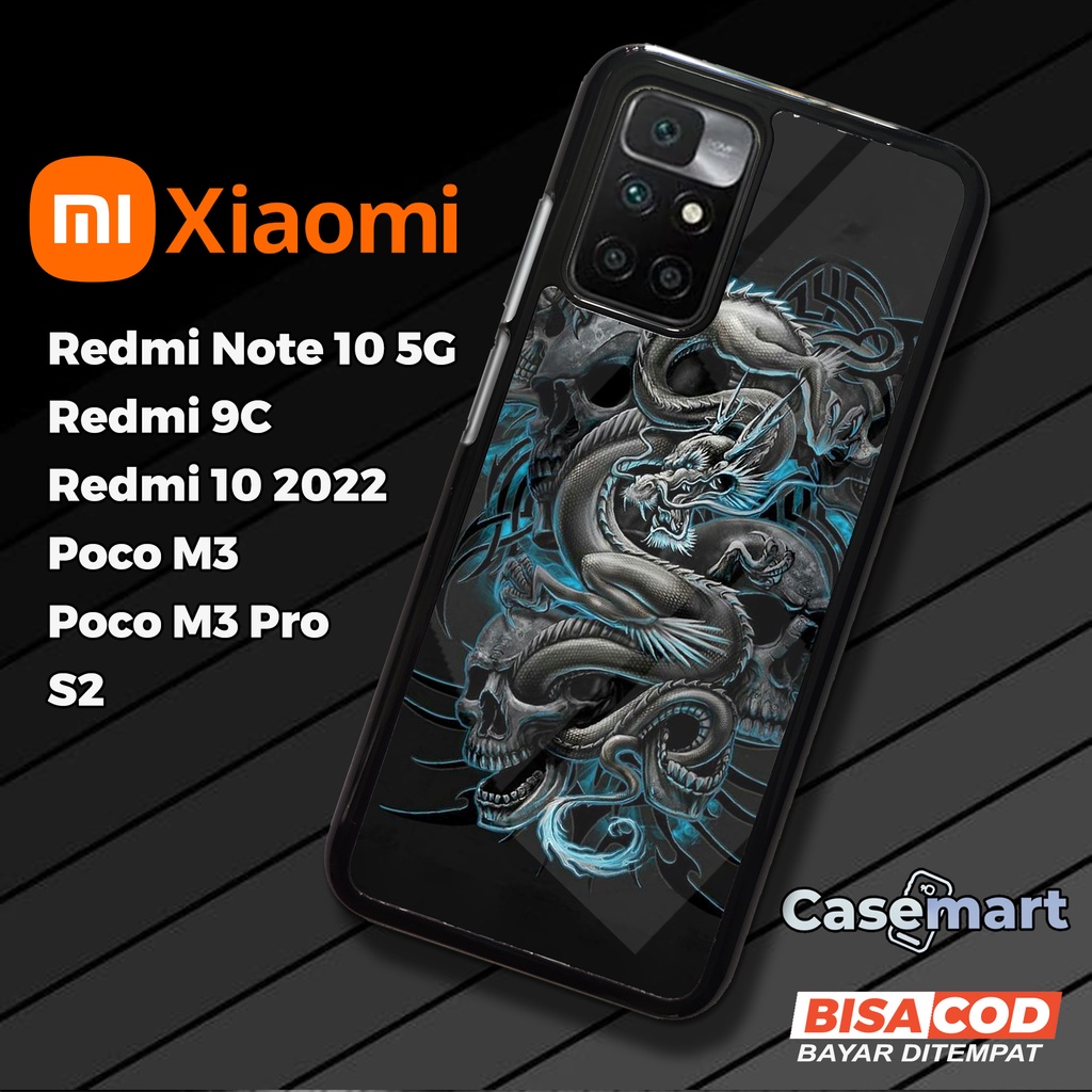 Case Poco M3 Poco M3 Pro 5G Redmi Note 10 5G 9C 10 2022 S2 [DRGN] Casing Hp Poco M3 Poco M3 Pro 5G R