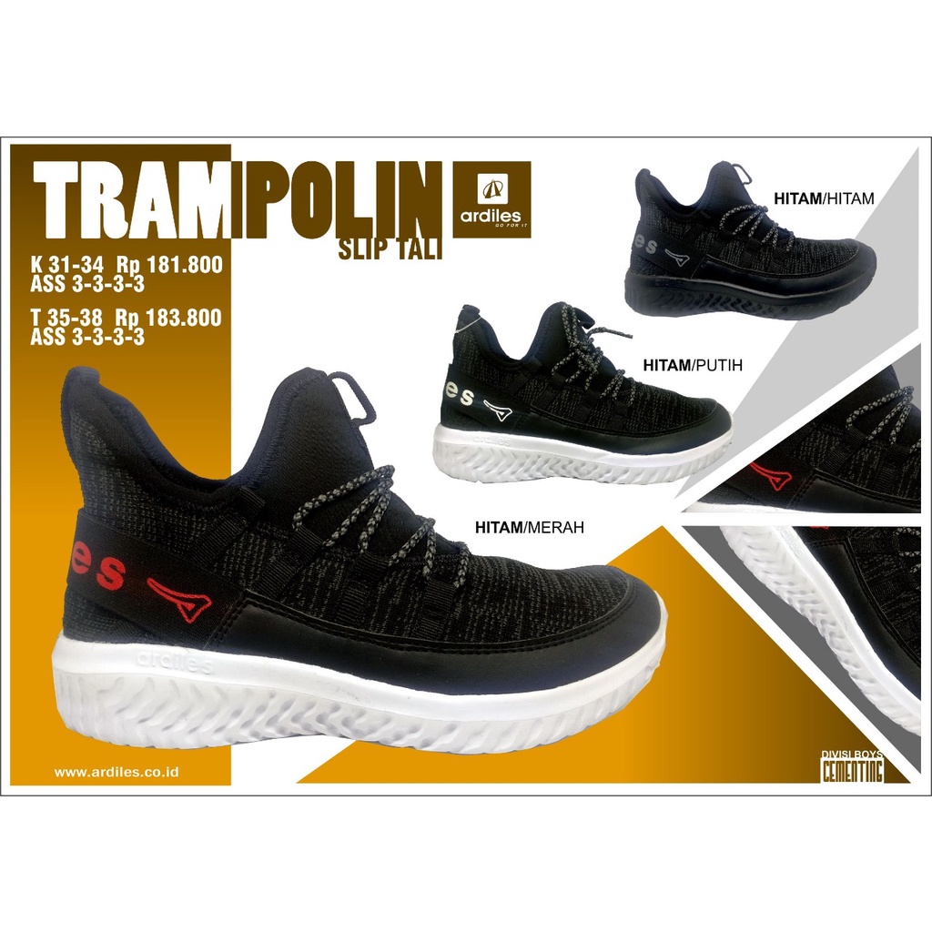 Sepatu Ardiles Anak Lelaki BCG - TRAMPOLIN