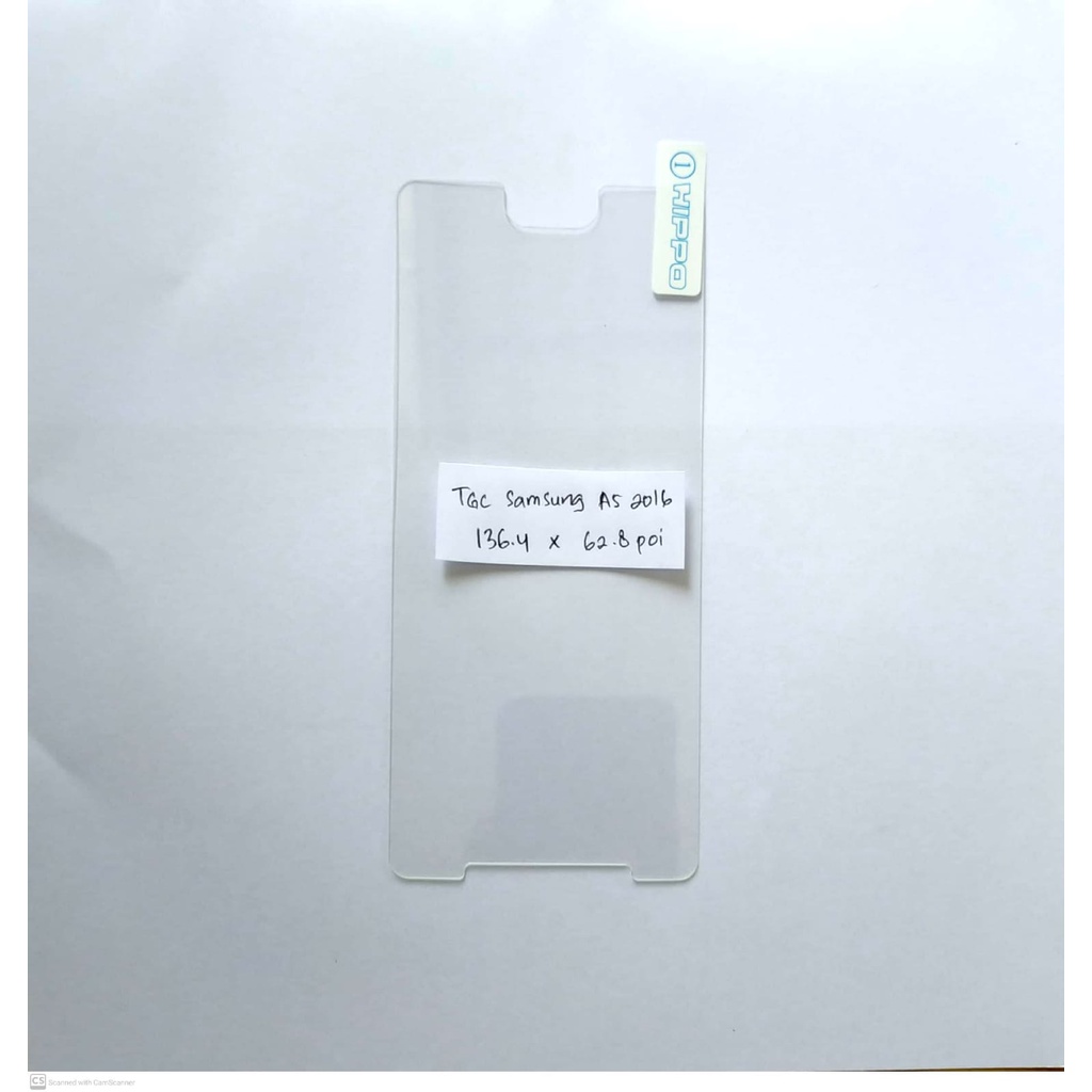 Tempered Glass Hippo Crystal Samsung A5 2016 Screen Guard Anti gores