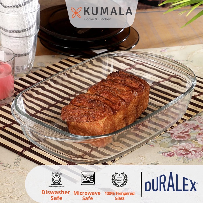 Terlaris Duralex Mangkuk Ovenchef Rectangular Roaster 13"