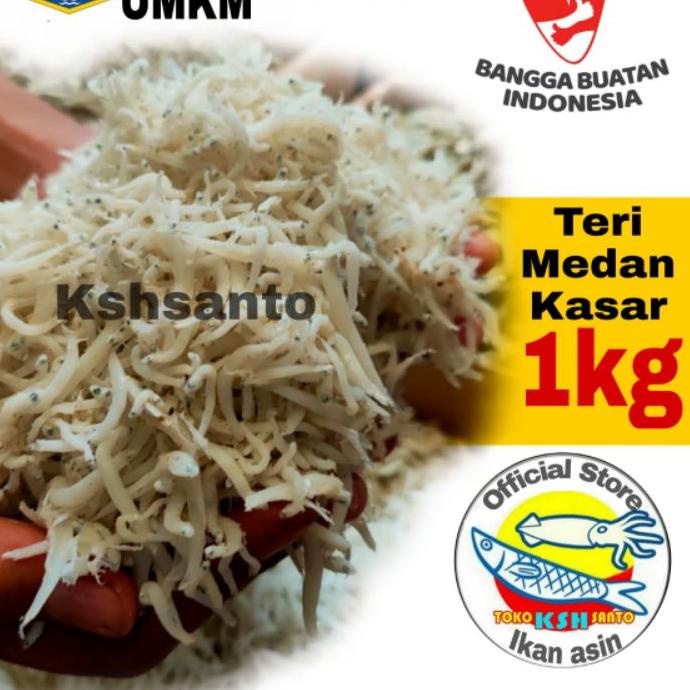 

✽ ikan asin teri medan kasar-1kg ♟