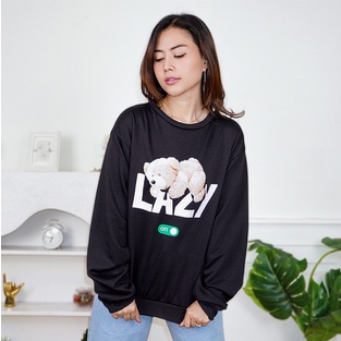 FLEECE SWEATER OVERSIZE LAZY