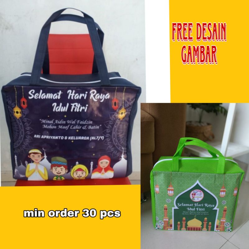 TAS PARCEL LEBARAN RESLETING CUSTOM