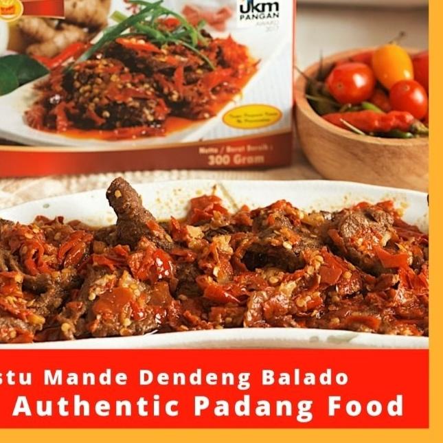 

✵ [Terlaris] Restu Mande Dendeng Sapi Balado Dendeng Kemasan 300 gram ☚