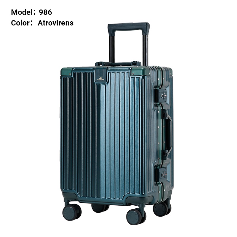 20inch 22inch 24inch 26inch net red aluminium box box box wanxiang Wheel New Password Travel Board Pria dan Women's Universal Suitcase