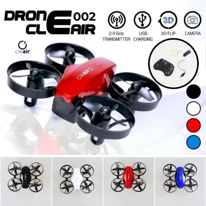 cleAir o2 Wifi Drone Kamera FPV Live Streaming Mini Racing