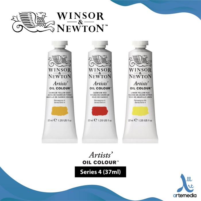 

Kolio Cat Minyak Winsor & Newton Artists 37Ml Series 4 Oil Color Paint