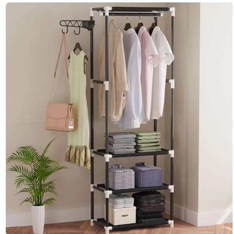 Bonbox Stand Hanger Rak Gantungan Baju Pakaian Bfs221204 Terbaru