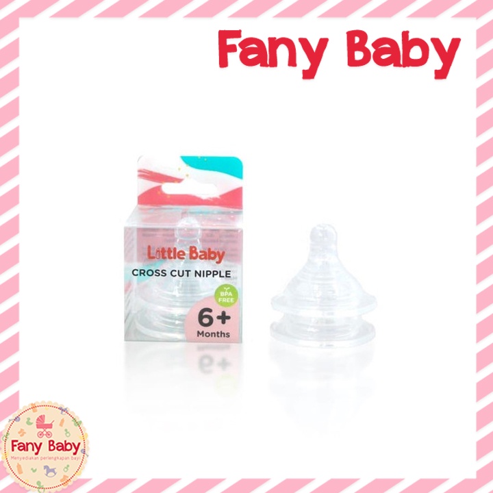 LITTLE BABY CROSS CUT NIPPLE 6M+