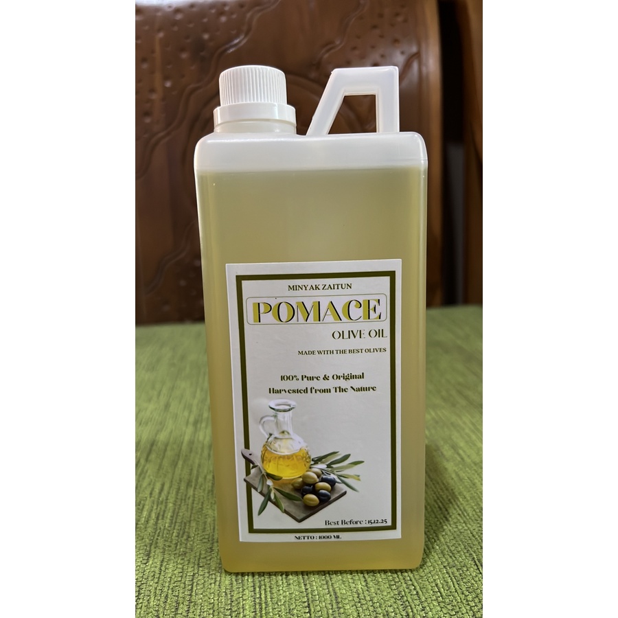 

Minyak Zaitun Pomace Olive Oil Olive Oil Repack 1Liter | Olive Oil Zaitun 100% Minyak Zaitun Terbaik