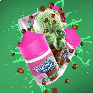 LIQUID ES KRIM MALL V1 MINT CHOCOLATE CHIP 60ML