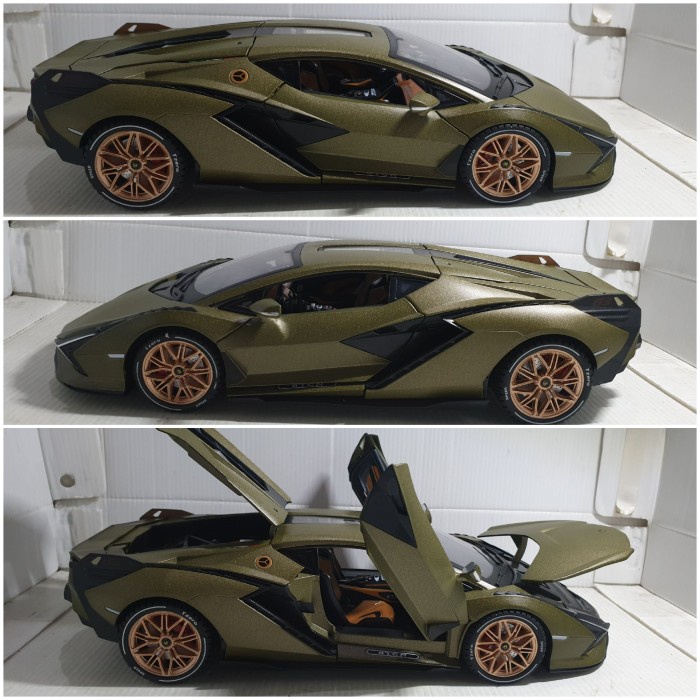 Diecast Miniatur Mobil lamborghini skala 18
