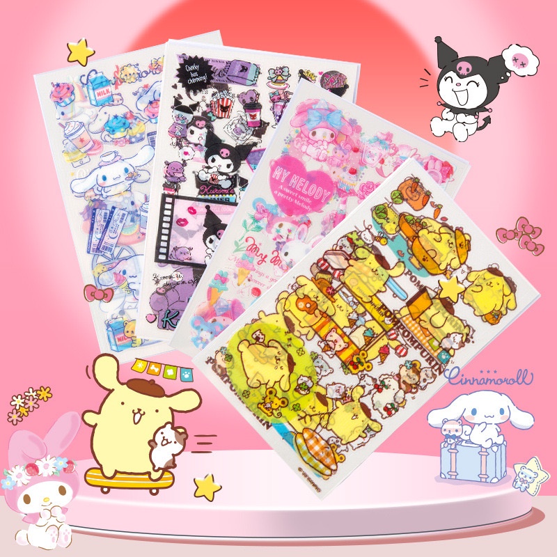 

STIKER - stiker / label pvs sanrio character pet