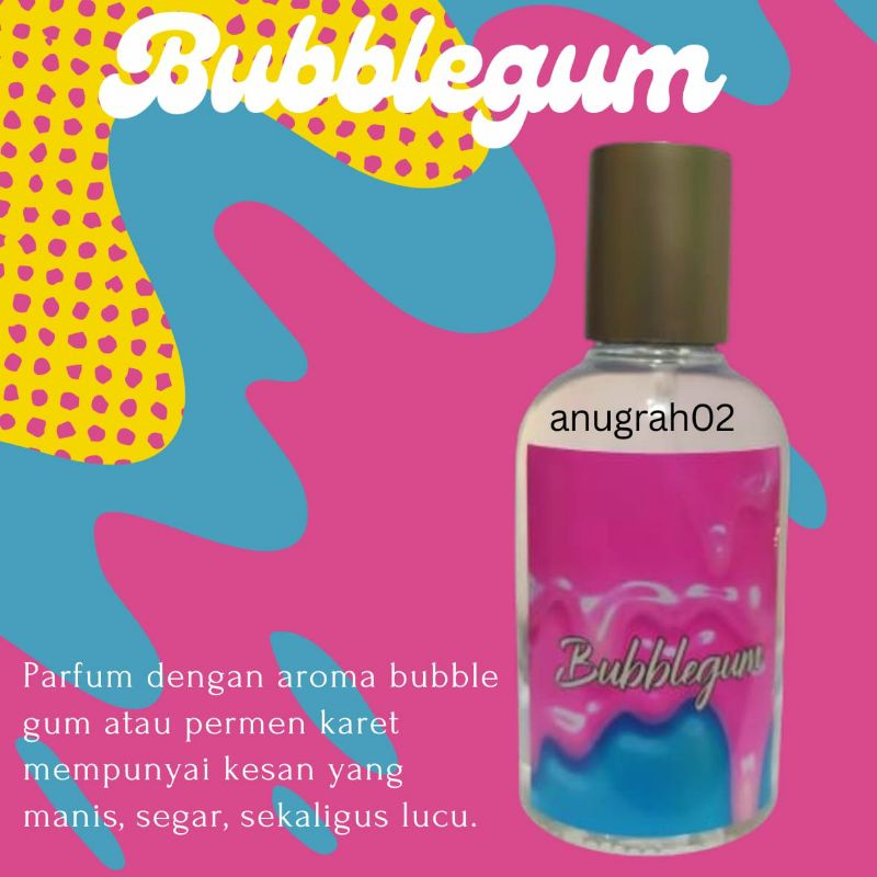 Parfum Bubblegum - LELOBO - parfum wanita - parfum pria - minyak wangi