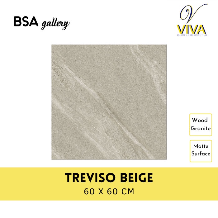 GRANIT VIVA 60X60 TREVISO BEIGE / GRANITE TILE MATTE ANTI SLIP