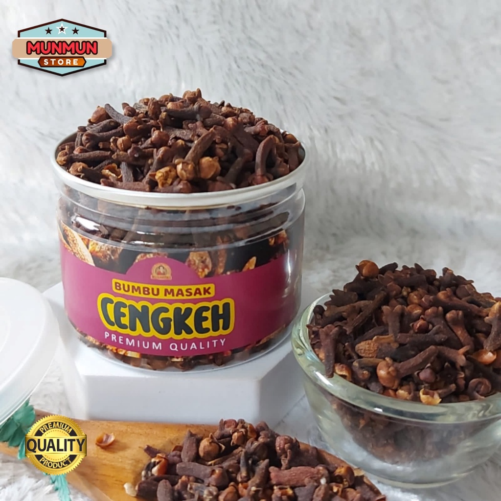 

Pet Can Rempah Cengkeh Kering Bumbu Dapur Cengkih Dried Clove Kualitas Premium