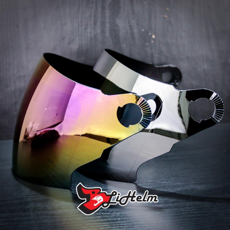 KYT VISOR HELM 2VISION ~ INK CX22 | IRIDIUM | CUSTOM 2 VISION CX-22
