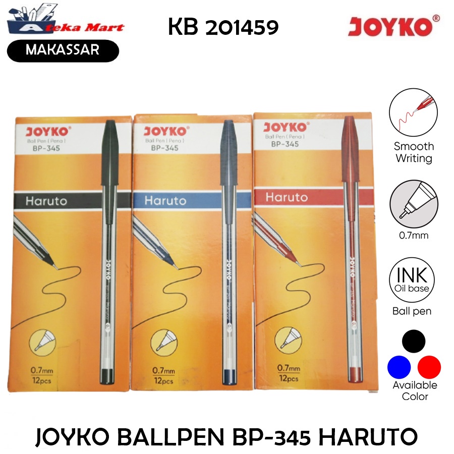

[BOX/12PCS] JOYKO BALLPEN BP-345 HARUTO