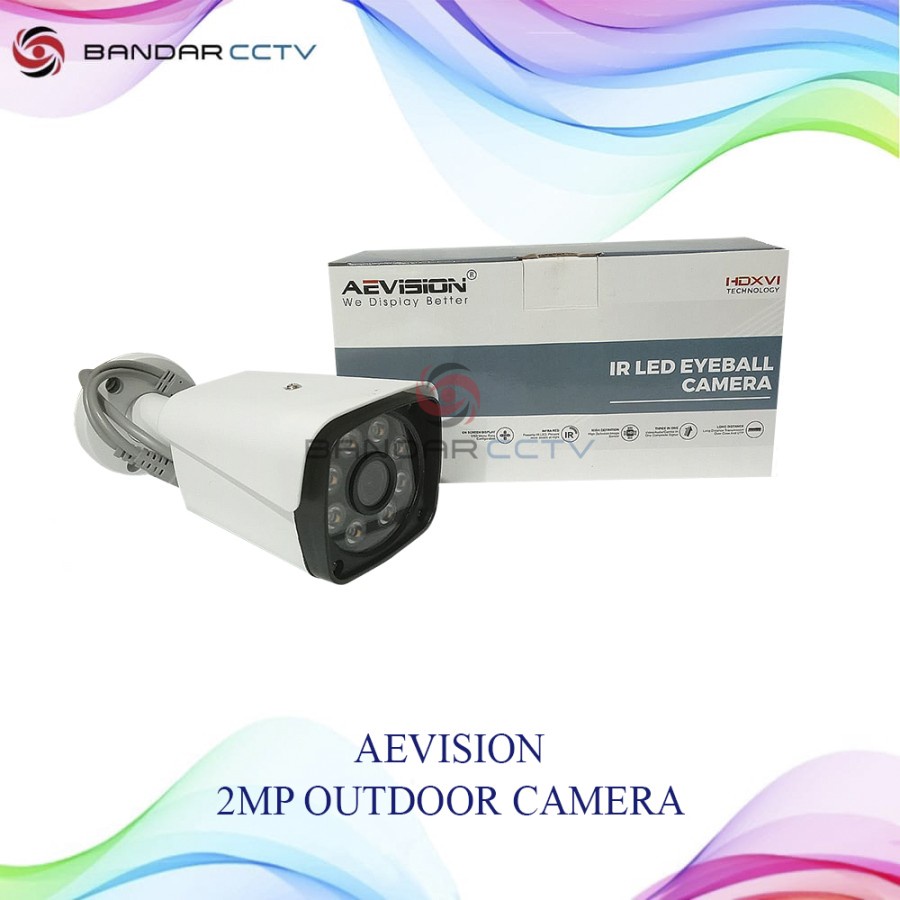 Camera Outdoor CCTV Colorfull 2MP Aevision DT7002 AE AN7755 VU