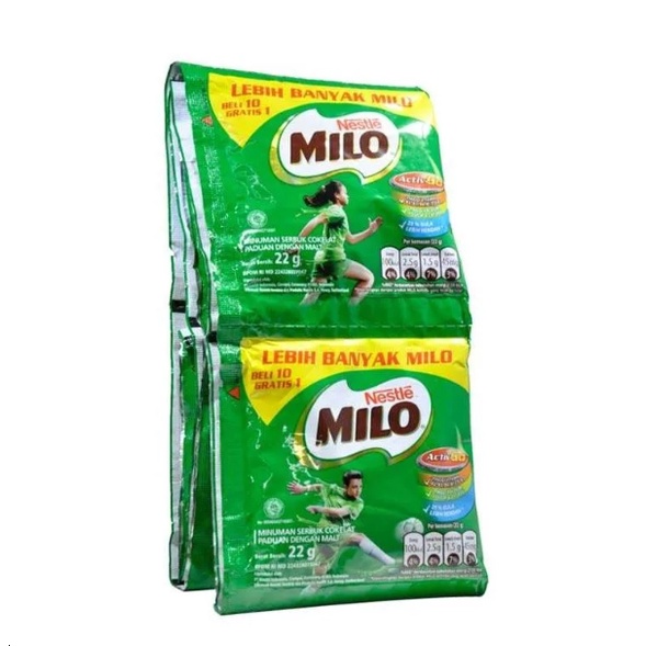 Milo Sachet Nestle Active Go 22 Gram 1 Renceng