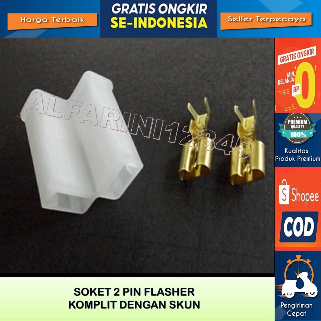 soket flasher vario 150 NEW soket flasher sein SEN soket flasher VIXION soket flasher AEROX NEW 2pin