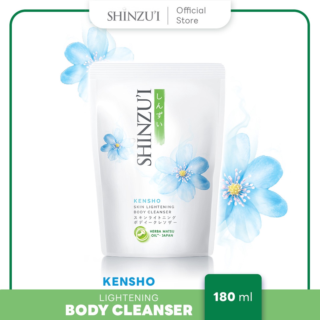 [REFILL | 180ML | BPOM] SHINZUI Sabun Cair Refill | SHINZUI Lightening Body Cleanser | Body Wash | Sabun Cair Refill 180ml_Cerianti