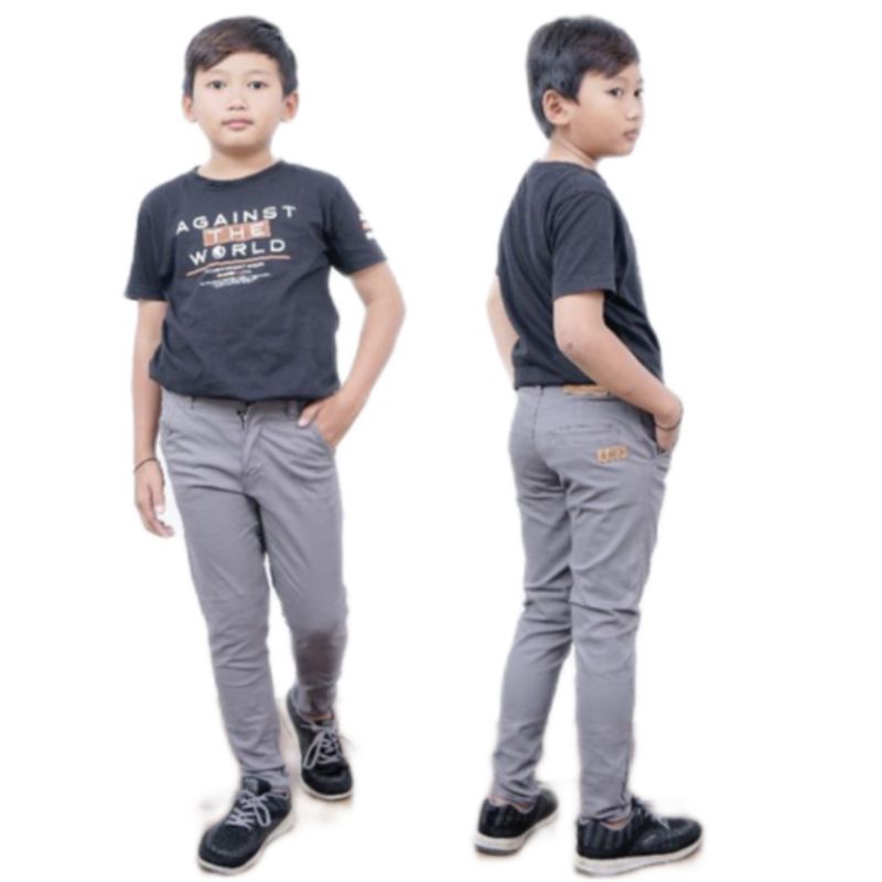 Celana Chinos Panjang Anak Laki Laki SLIM FIT Distro Original Celana Panjang Chino Anak Tanggung Remaja Katun Umur 5-15 Tahun berkualitas peremiyum // Celana Panjang Chinos slim Fit Anak Tanggung sampai dewasa