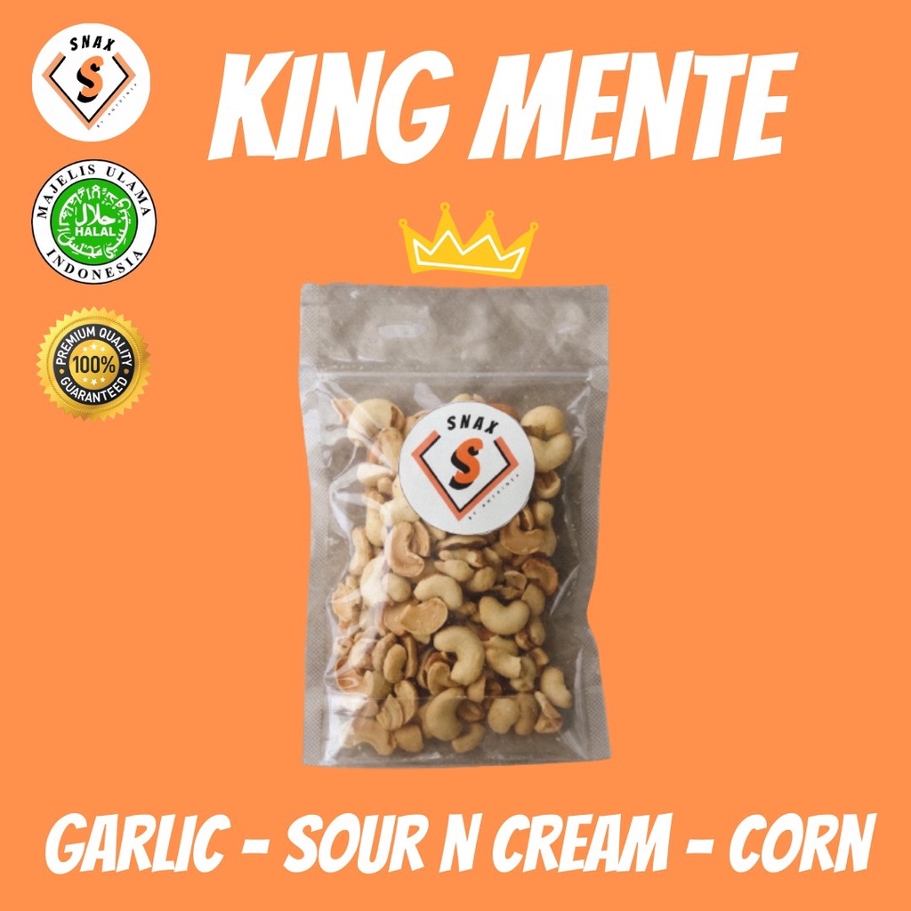 

KACANG MENTE OVEN - MEDE METE KACANG - GARLIC- SOUR N CREAM -CORN 150gr