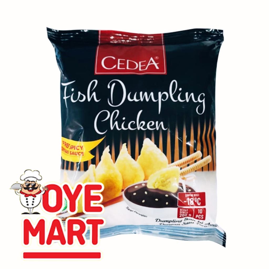 CEDEA FISH DUMPLING CHICKEN 200GR