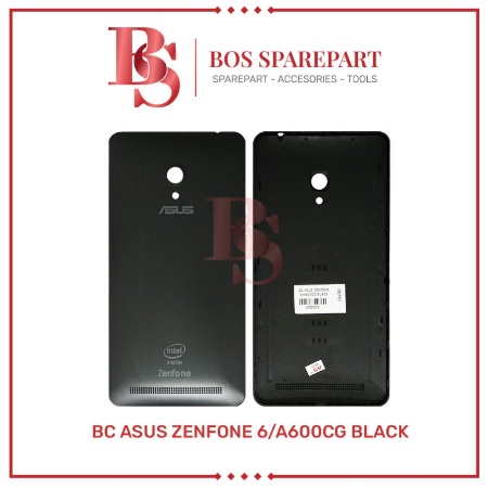 TUTUP BELAKANG ASUS ZENFONE 6 / A600CG BLACK / BACK DOOR / BACK COVER