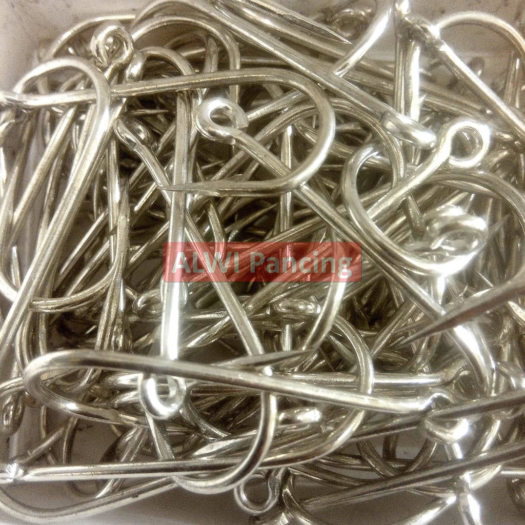 100PCS KAIL BESAR JUMBO UK.6 TIPE 2335 / KAIL TENGGIRI, BIAWAK