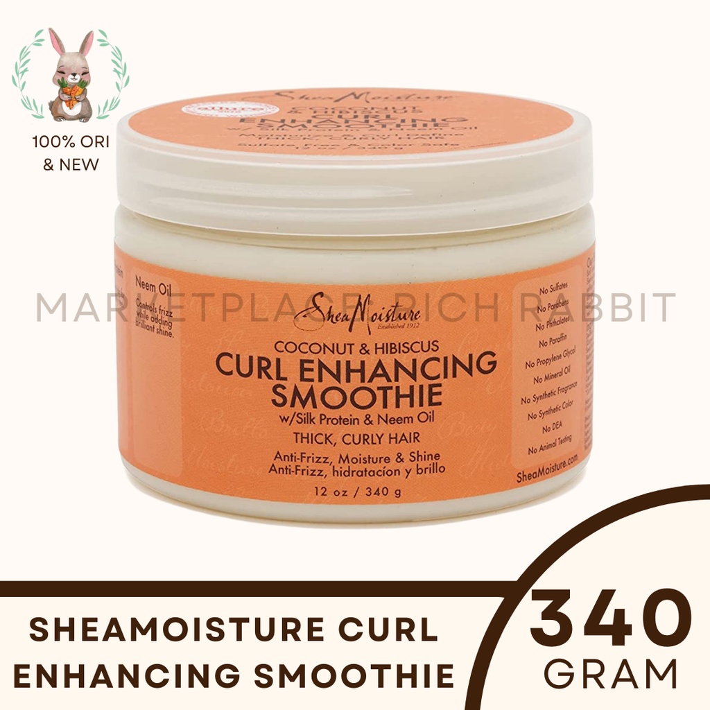 Shea Moisture Coconut Hibiscus Curl Enhancing Smoothie 340 gram