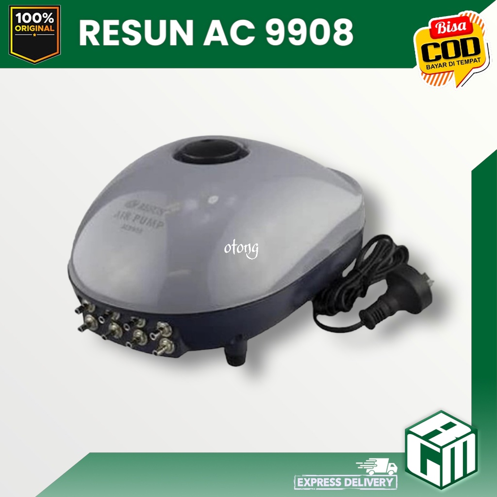 PAKET RESUN AC 9908 AC9908 MESIN AERATOR GELEMBUNG UDARA AQUARIUM