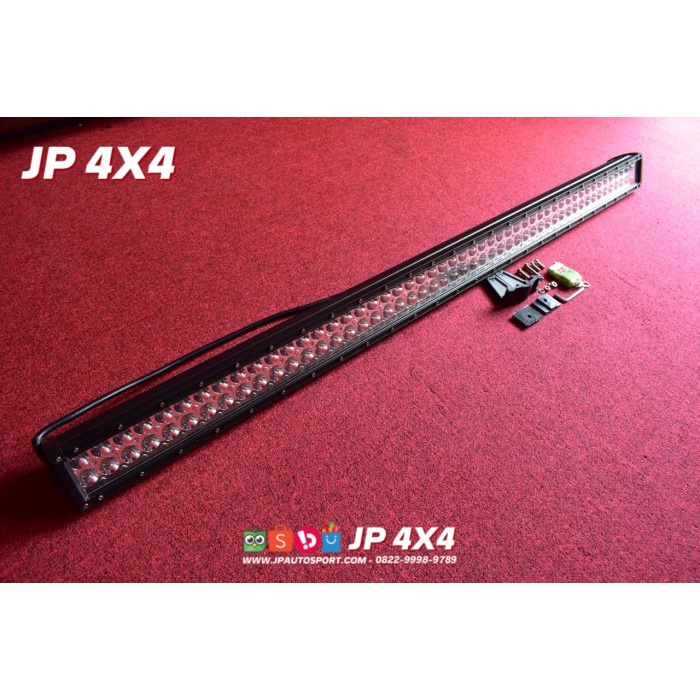 Led Bar Offroad Light 105 Cm Putih Kuning/Putih Biru + Control Remot