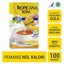 Tropicana Slim Sweetener Diabtx 100 Sachet