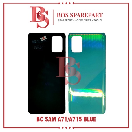 TUTUP BELAKANG SAMSUNG A71 / A715 BLUE / BACK DOOR / BACK COVER