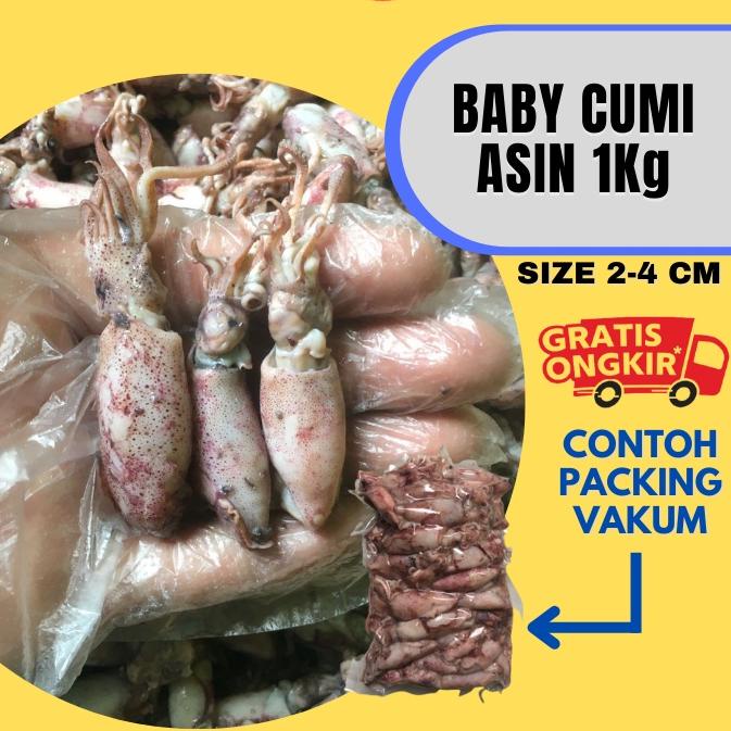 

✻ Baby Cumi Asin Baby Fresh 1KG ♛