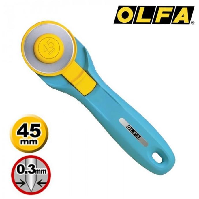 

Olfa Rotary Cutter 45mm RTY-2/C - Splash Aqua